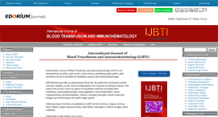 Desktop Screenshot of ijbti.com